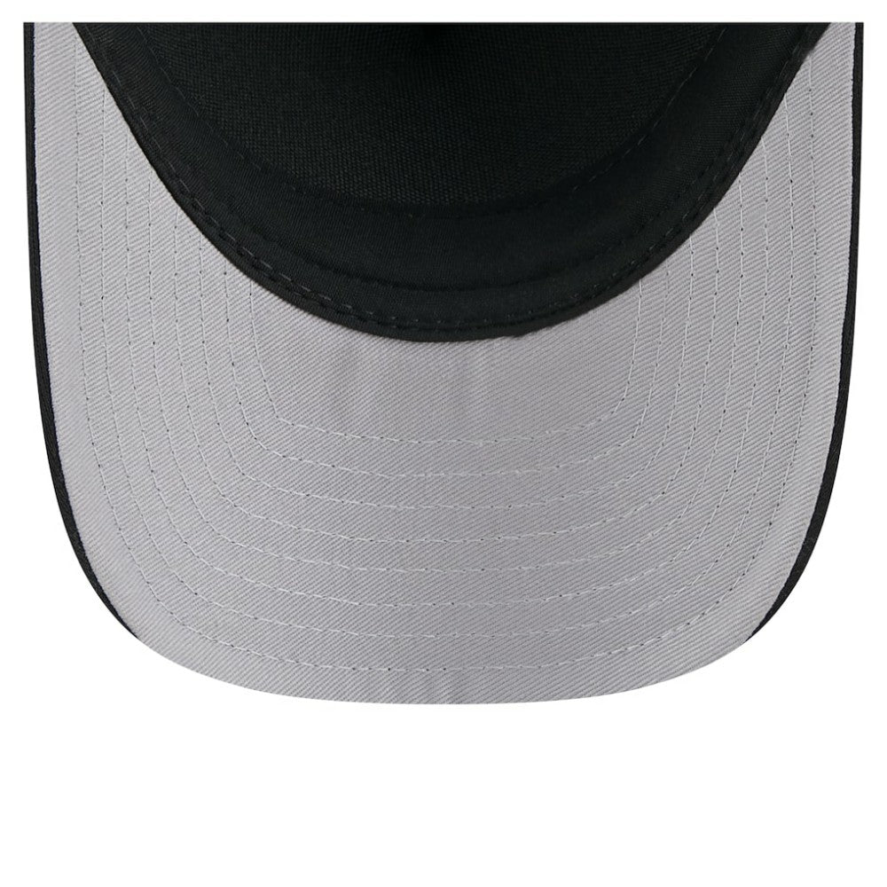 Chicago Cubs City Initial 9FORTY A-Frame M-Crown Adjustable Trucker Hat Black | New Era