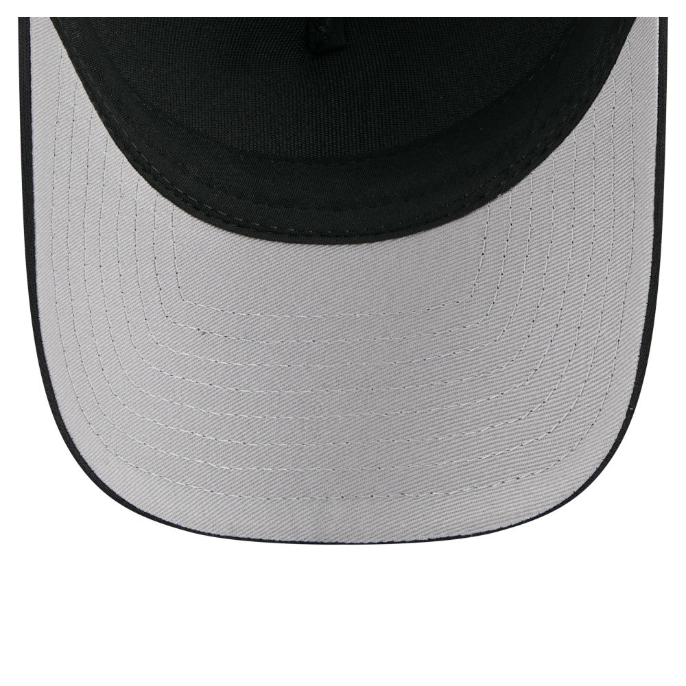 Cleveland Guardians City Initial 9FORTY A-Frame M-Crown Adjustable Trucker Hat Black | New Era