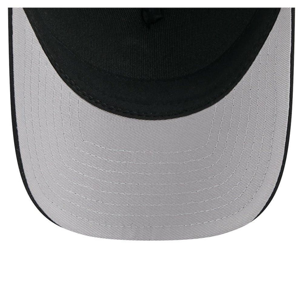 Detroit Tigers City Initial 9FORTY A-Frame M-Crown Adjustable Trucker Hat Black | New Era
