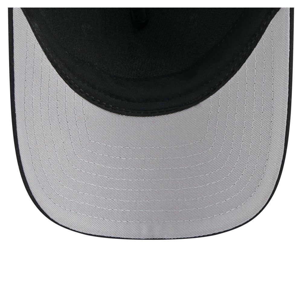 Milwaukee Brewers City Initial 9FORTY A-Frame M-Crown Adjustable Trucker Hat Black | New Era