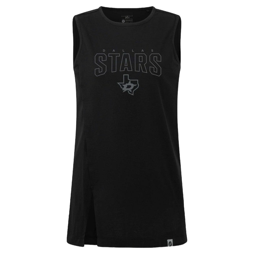 Dallas Stars Levelwear Women's Influx Darkmoon Tank Top Black