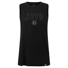 Winnipeg Jets Levelwear Women's Influx Darkmoon Tank Top Black