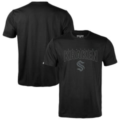 Seattle Kraken Levelwear Richmond Darkmoon T-Shirt Black