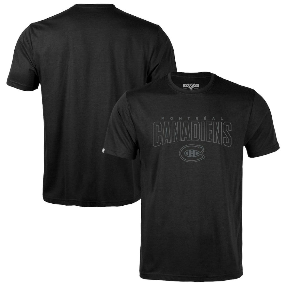 Montreal Canadiens Levelwear Richmond Darkmoon T-Shirt Black