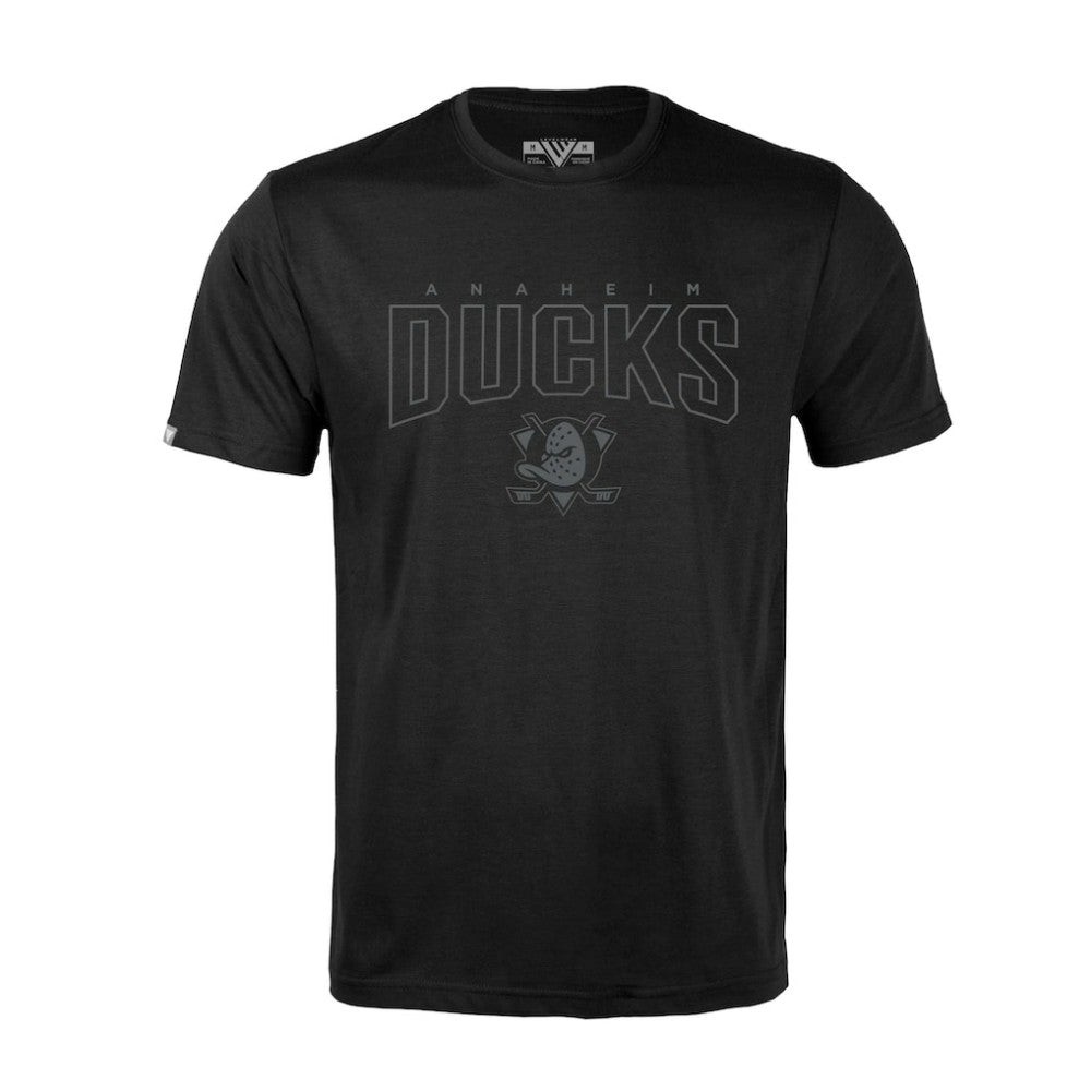 Anaheim Ducks Levelwear Richmond Darkmoon T-Shirt Black