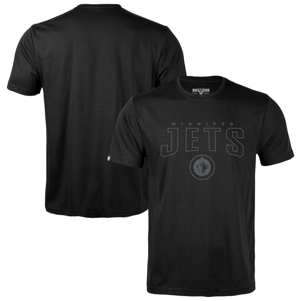 Winnipeg Jets Levelwear Richmond Darkmoon T-Shirt Black