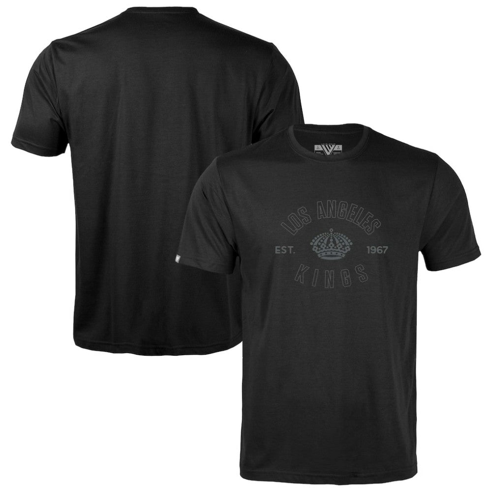 Los Angeles Kings Levelwear Youth Little Richmond Abyssal T-Shirt Black