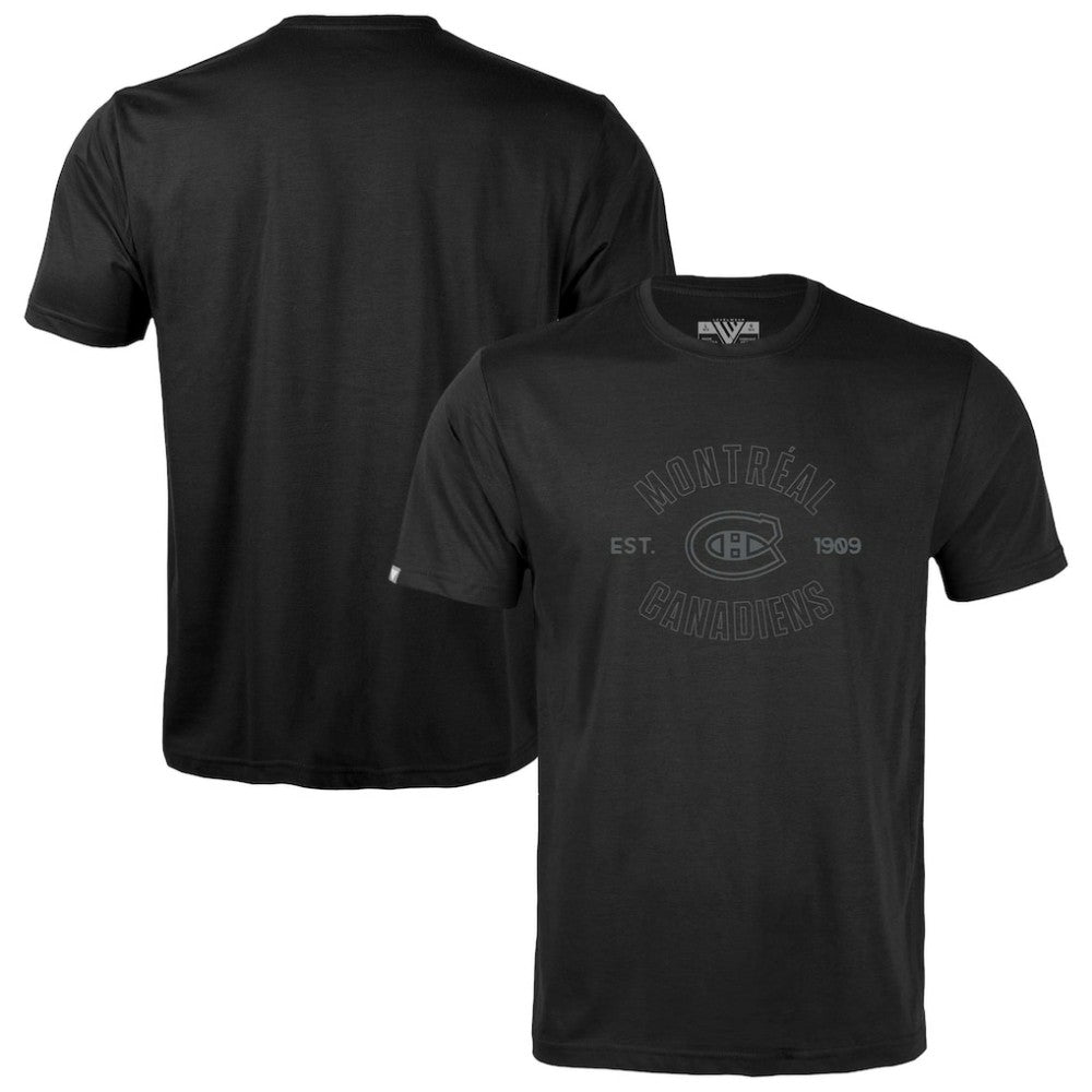 Montreal Canadiens Levelwear Youth Little Richmond Abyssal T-Shirt Black