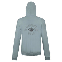 Minnesota Wild Levelwear Women's Waterfall Nightfall Pullover Hoodie Gray