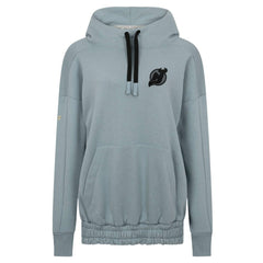 New Jersey Devils Levelwear Women's Waterfall Nightfall Pullover Hoodie Gray