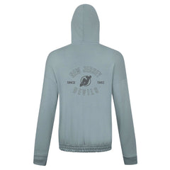 New Jersey Devils Levelwear Women's Waterfall Nightfall Pullover Hoodie Gray