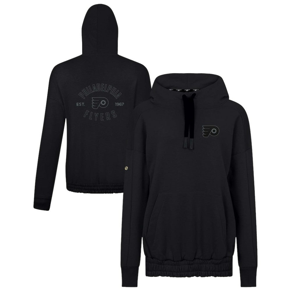 Philadelphia Flyers Levelwear Women's Waterfall Nightfall Pullover Hoodie Black