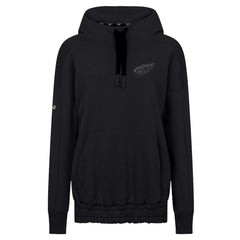 Detroit Red Wings Levelwear Women's Waterfall Nightfall Pullover Hoodie Black