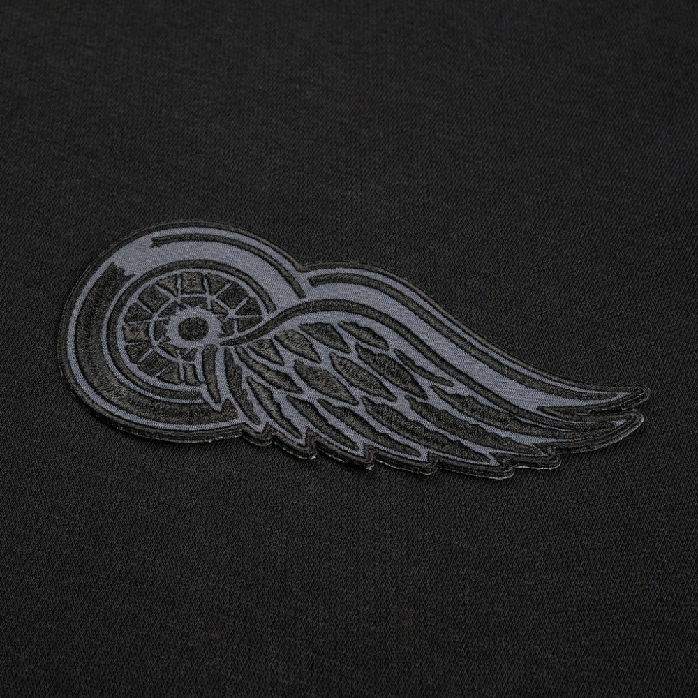 Detroit Red Wings Levelwear Women's Waterfall Nightfall Pullover Hoodie Black