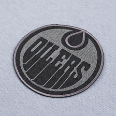 Edmonton Oilers Levelwear Women's Waterfall Nightfall Pullover Hoodie Gray