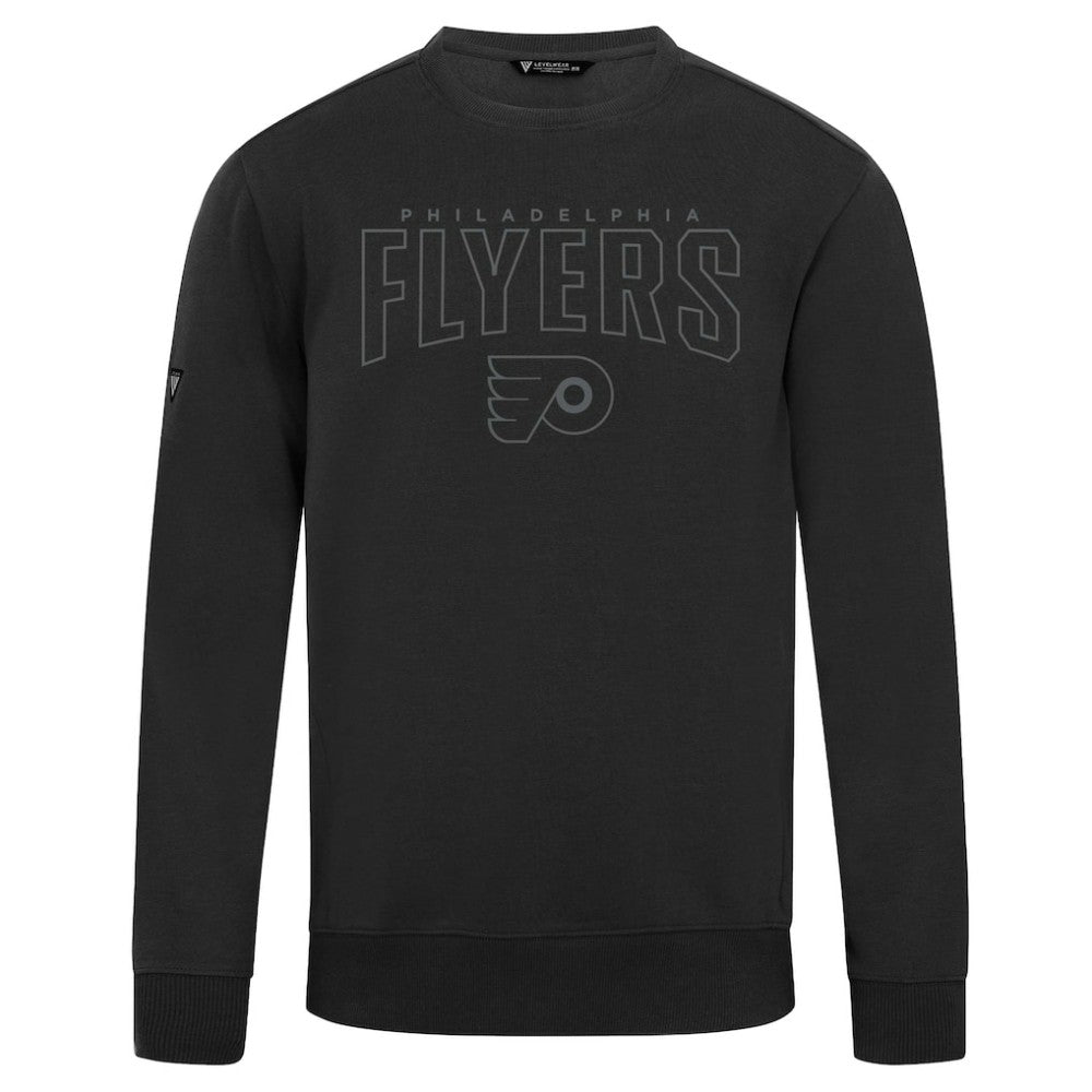 Philadelphia Flyers Levelwear Zane Darkmoon Pullover Sweatshirt Black