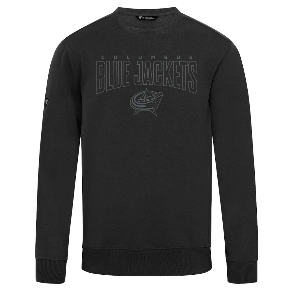 Columbus Blue Jackets Levelwear Zane Darkmoon Pullover Sweatshirt Black
