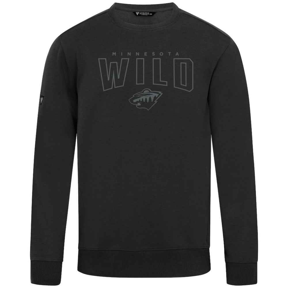 Minnesota Wild Levelwear Zane Darkmoon Pullover Sweatshirt Black