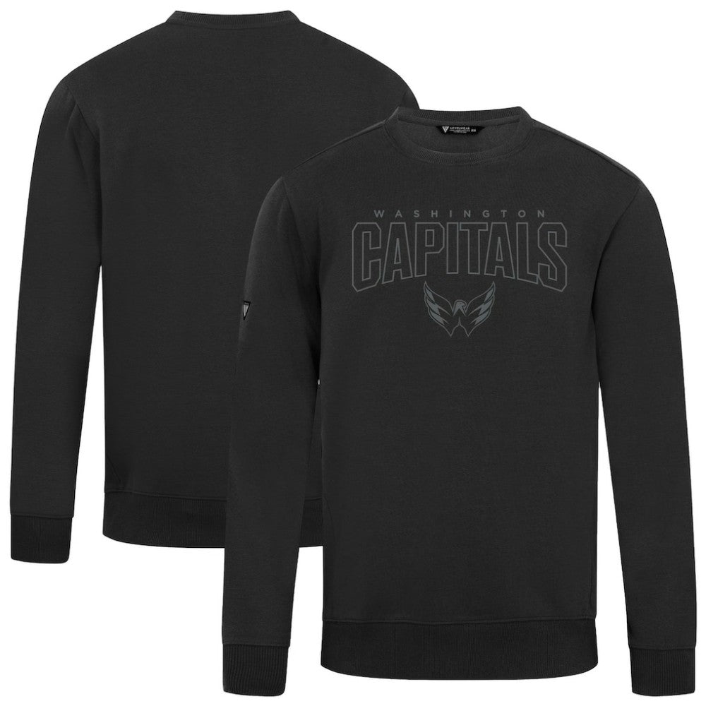 Washington Capitals Levelwear Zane Darkmoon Pullover Sweatshirt Black