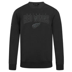 Detroit Red Wings Levelwear Zane Darkmoon Pullover Sweatshirt Black