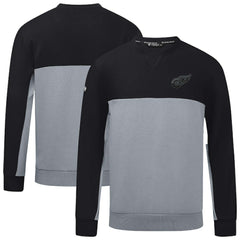 Detroit Red Wings Levelwear Legacy Nightfall Pullover Sweatshirt Black/Gray