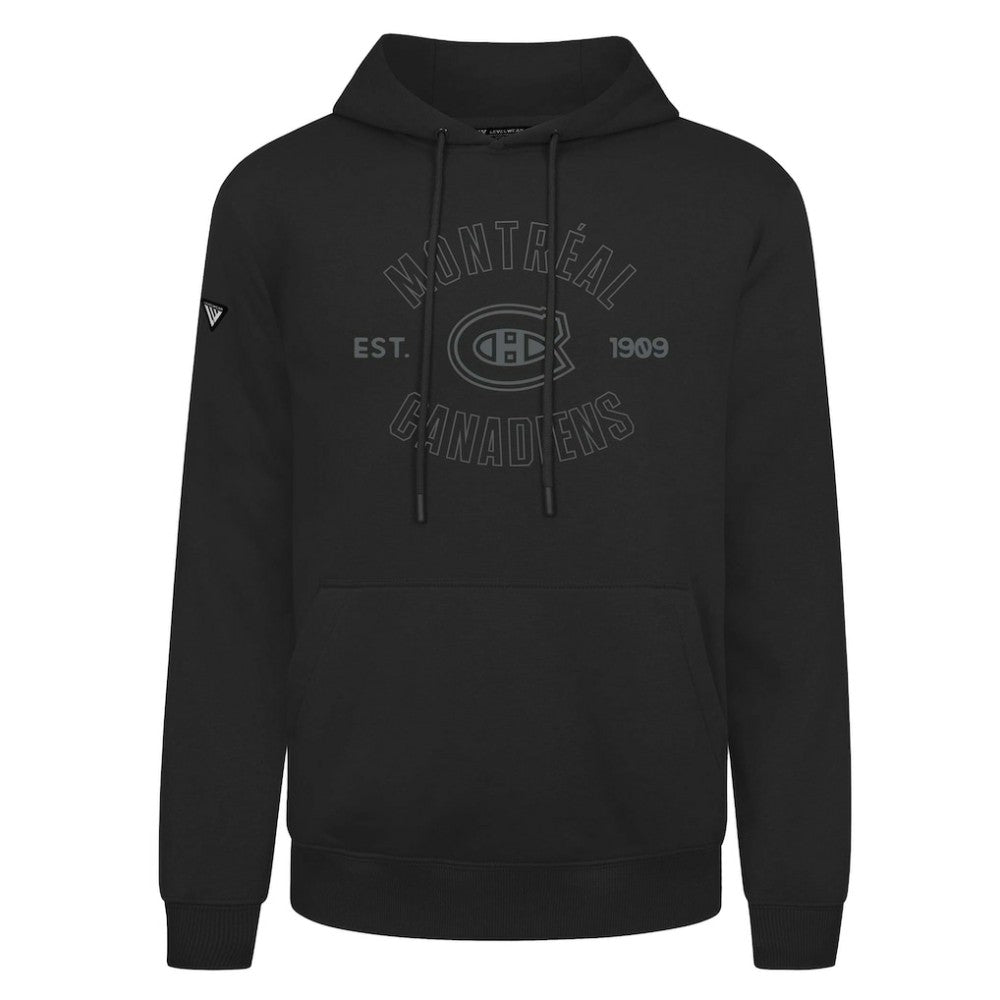 Montreal Canadiens Levelwear Podium Abyssal Pullover Hoodie Black