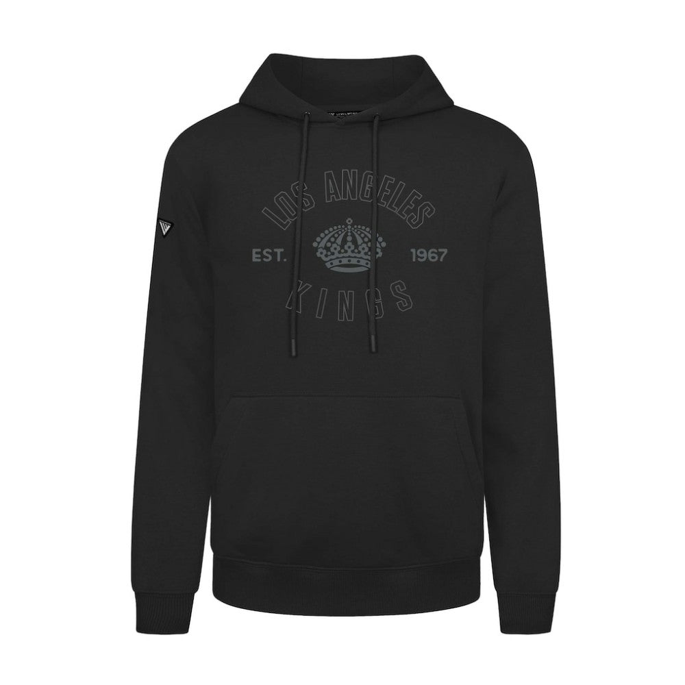 Los Angeles Kings Levelwear Podium Abyssal Pullover Hoodie Black