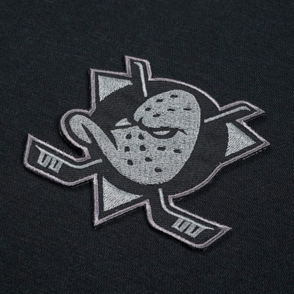 Anaheim Ducks Levelwear Murray Nightfall Quarter-Zip Jacket Black
