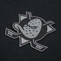 Anaheim Ducks Levelwear Murray Nightfall Quarter-Zip Jacket Black
