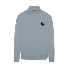 San Jose Sharks Levelwear Murray Nightfall Quarter-Zip Jacket Gray
