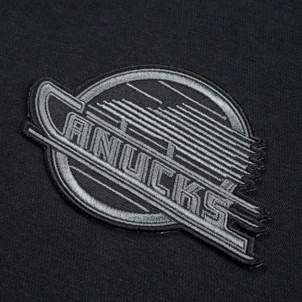 Vancouver Canucks Levelwear Murray Nightfall Quarter-Zip Jacket Black