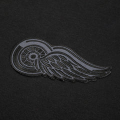 Detroit Red Wings Levelwear Murray Nightfall Quarter-Zip Jacket Black