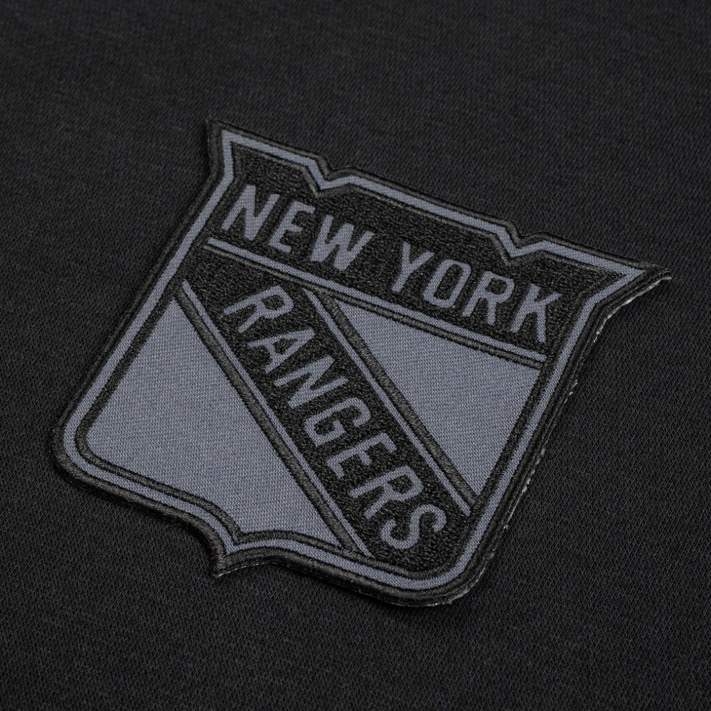 New York Rangers Levelwear Murray Nightfall Quarter-Zip Jacket Black