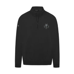 Calgary Flames Levelwear Murray Nightfall Quarter-Zip Jacket Black