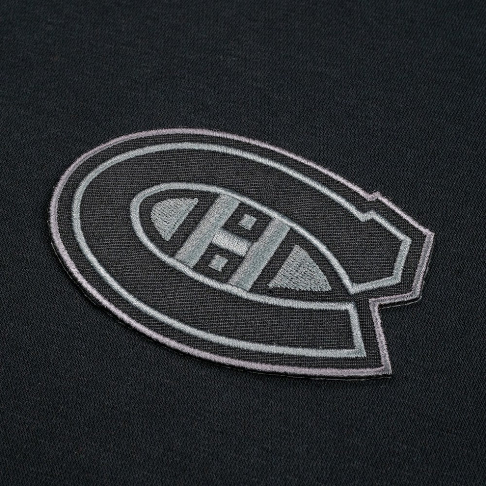 Montreal Canadiens Levelwear Murray Nightfall Quarter-Zip Jacket Black