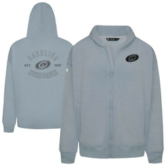 Carolina Hurricanes Levelwear Uphill Abyssal Full-Zip Hoodie Gray