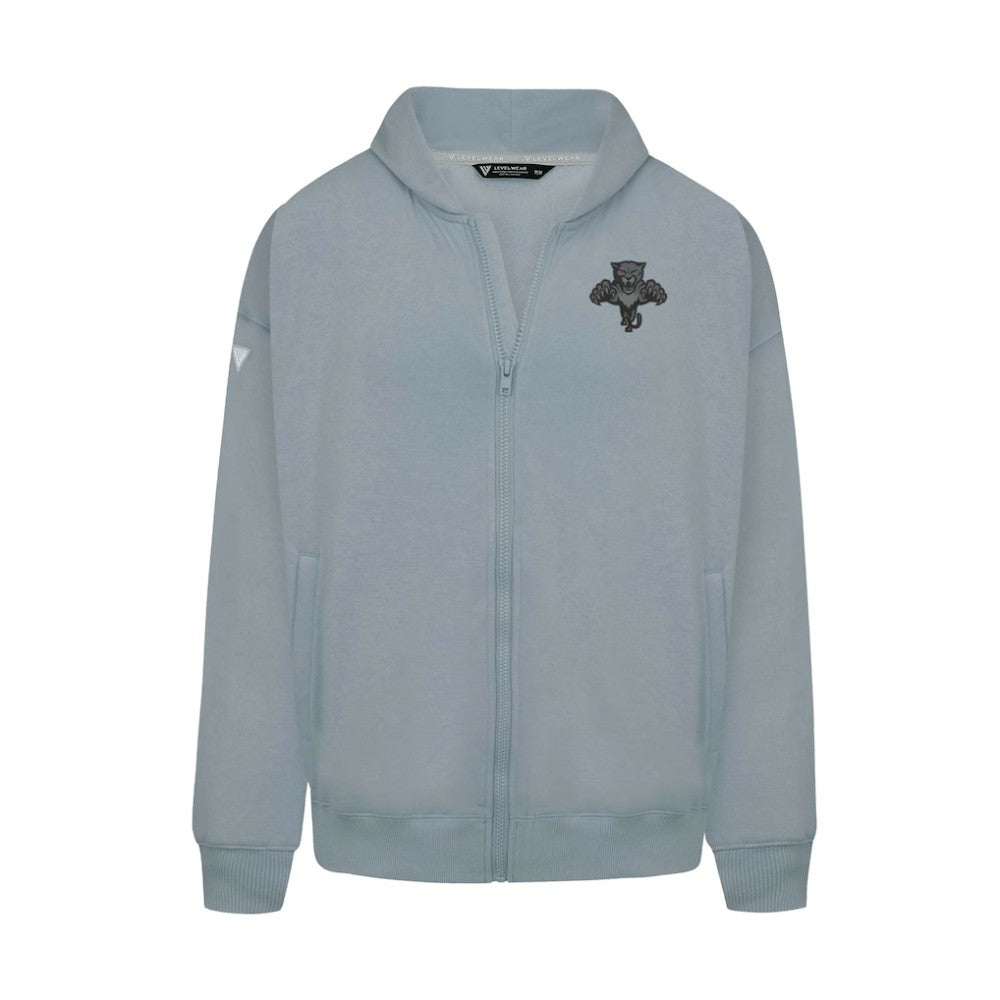 Florida Panthers Levelwear Uphill Abyssal Full-Zip Hoodie Gray