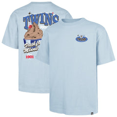 Minnesota Twins Ice Cream Parlor Foundation T-Shirt Light Blue | 47 brand