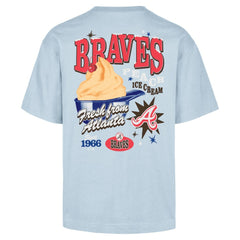 Atlanta Braves Ice Cream Parlor Foundation T-Shirt Light Blue | 47 brand
