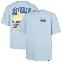 Kansas City Royals Ice Cream Parlor Foundation T-Shirt Light Blue | 47 brand