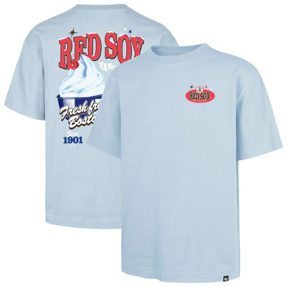 Boston Red Sox Ice Cream Parlor Foundation T-Shirt Light Blue | 47 brand