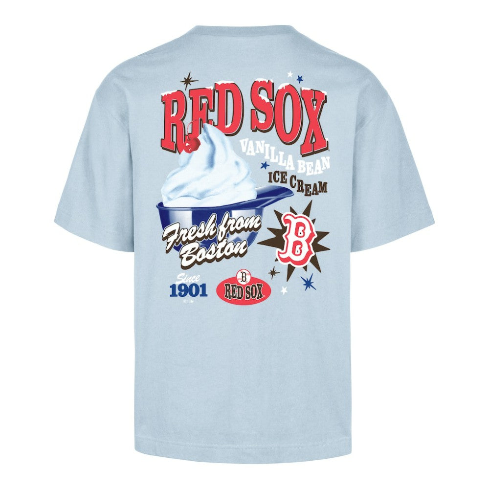Boston Red Sox Ice Cream Parlor Foundation T-Shirt Light Blue | 47 brand