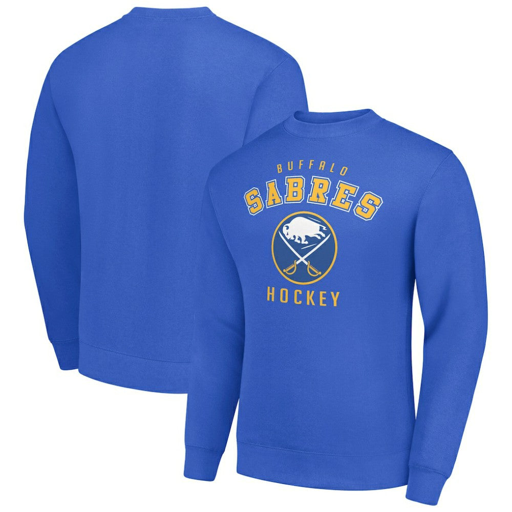 Buffalo Sabres Men's Starter Team Logo Fleece Pullover Sweatshirt Royal