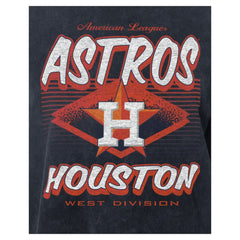Houston Astros Women's Mineral Wash Oversized T-Shirt Navy | New Era
