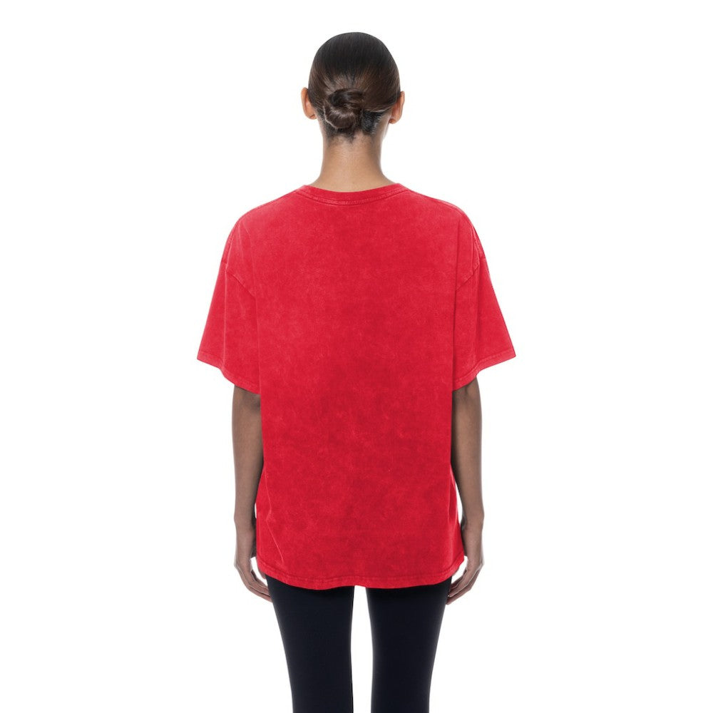 Philadelphia Phillies Women's Mineral Wash Oversized T-Shirt Red | New Era