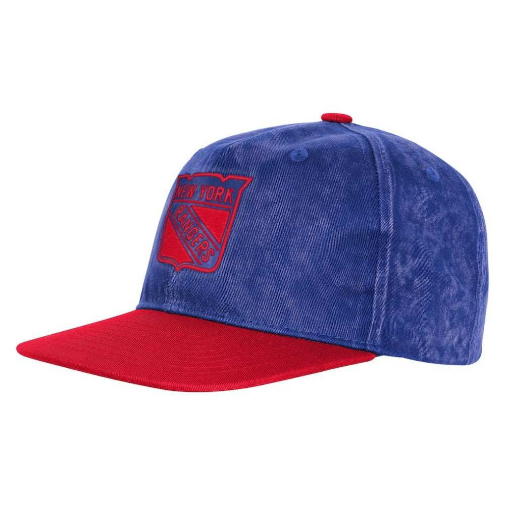 New York Rangers Outerstuff Youth True Retro Deadstock Adjustable Hat Royal/Red