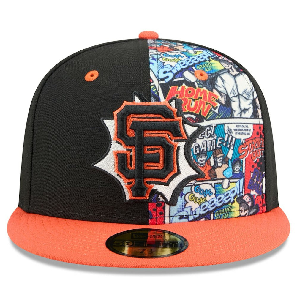 San Francisco Giants 2025 MLB Diamond Hero Edition 59FIFTY Fitted Hat Black/Orange | New Era