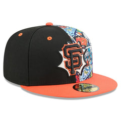 San Francisco Giants 2025 MLB Diamond Hero Edition 59FIFTY Fitted Hat Black/Orange | New Era