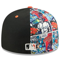 Baltimore Orioles 2025 MLB Diamond Hero Edition 59FIFTY Fitted Hat Black/Orange | New Era