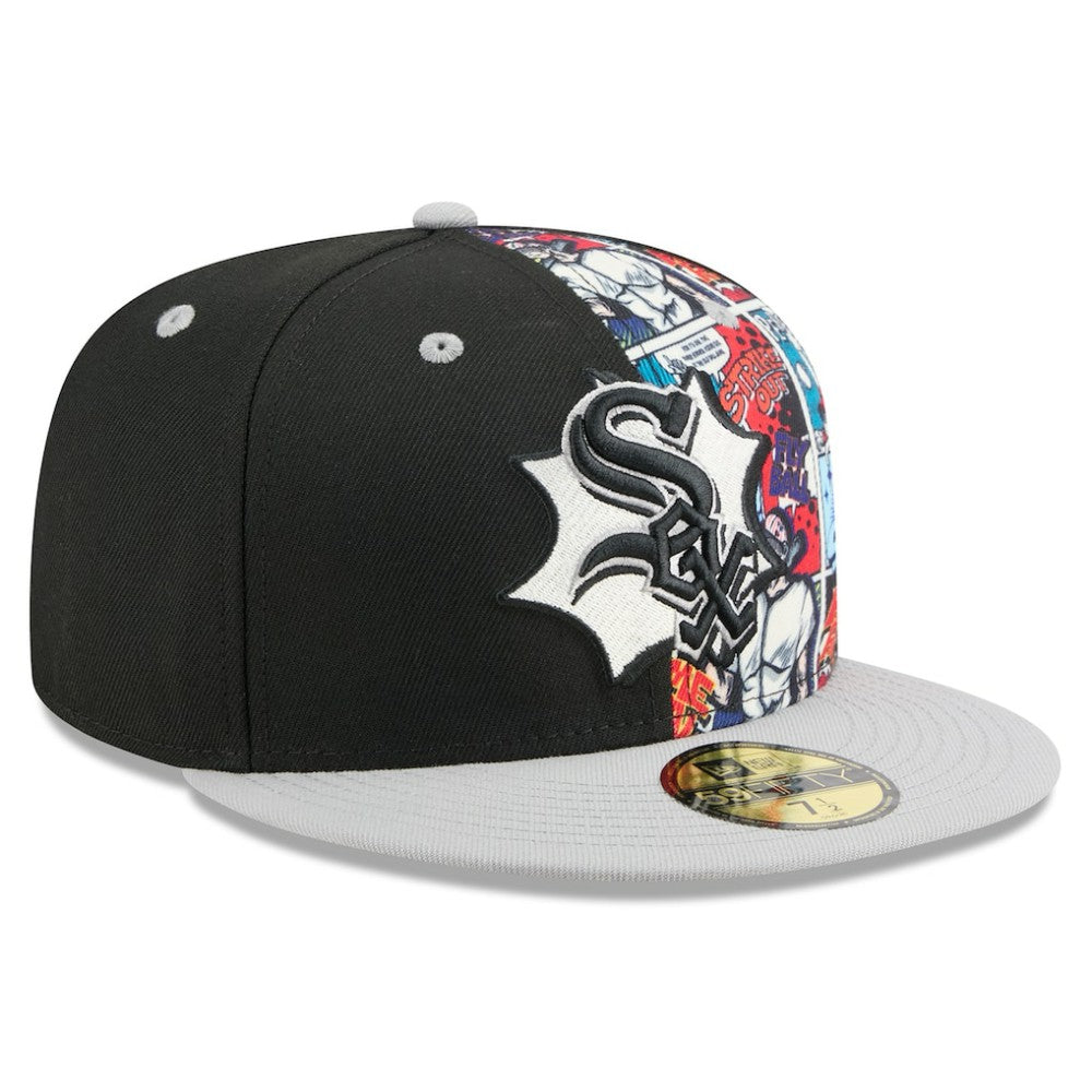 Chicago White Sox 2025 MLB Diamond Hero Edition 59FIFTY Fitted Hat Black/Gray | New Era